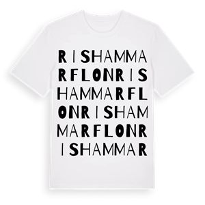 Rishammarflon ordlek t-shirt – ekologisk bomull t-shirt från Pinshirt