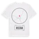 White t-shirt med Rissna t-shirt
