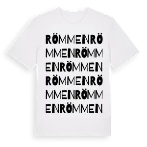 Römmen ordlek t-shirt – ekologisk bomull t-shirt från Pinshirt
