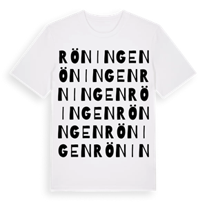 Röningen ordlek t-shirt – ekologisk bomull t-shirt från Pinshirt