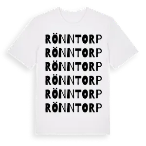 Rönntorp ordlek t-shirt – ekologisk bomull t-shirt från Pinshirt