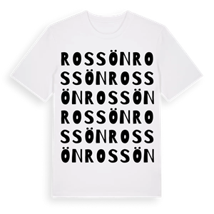Rossön ordlek t-shirt – ekologisk bomull t-shirt från Pinshirt