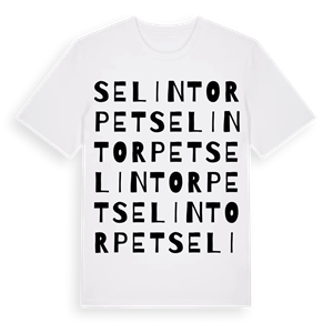 Selintorpet ordlek t-shirt – ekologisk bomull t-shirt från Pinshirt