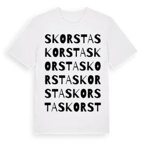 Skorsta ordlek t-shirt – ekologisk bomull t-shirt från Pinshirt