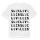 Skuckuvallen ordlek t-shirt