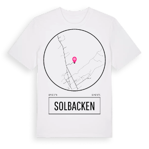 Solbacken t-shirt – ekologisk bomull t-shirt från Pinshirt