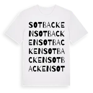 Sotbacken ordlek t-shirt – ekologisk bomull t-shirt från Pinshirt
