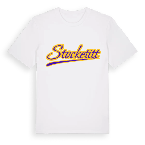 Stocketitt baseball t-shirt – ekologisk bomull t-shirt från Pinshirt