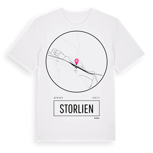 Storlien t-shirt – ekologisk bomull t-shirt från Pinshirt