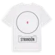 White t-shirt med Strandön t-shirt