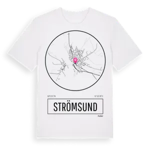 Strömsund t-shirt – ekologisk bomull t-shirt från Pinshirt