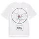 White t-shirt med Sveg t-shirt
