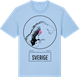 Blue Soul t-shirt med Sverige t-shirt