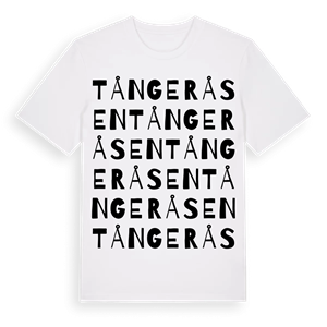 Tångeråsen ordlek t-shirt – ekologisk bomull t-shirt från Pinshirt