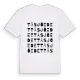 Tåsjöedet ordlek t-shirt