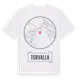 White t-shirt med Torvalla t-shirt