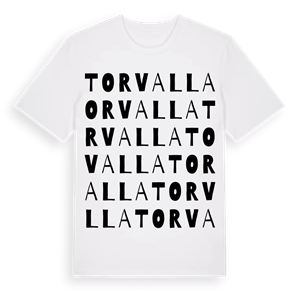 Torvalla ordlek t-shirt – ekologisk bomull t-shirt från Pinshirt
