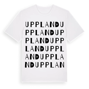 Uppland ordlek t-shirt – ekologisk bomull t-shirt från Pinshirt