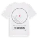 White t-shirt med Verksmon t-shirt