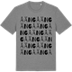 Mid Heather Gray t-shirt med Åäng ordlek t-shirt