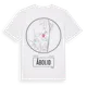 White t-shirt med Åbolid t-shirt