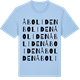 Blue Soul t-shirt med Åboliden ordlek t-shirt