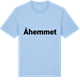 Blue Soul t-shirt med Åhemmet fetstil t-shirt