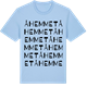 Blue Soul t-shirt med Åhemmet ordlek t-shirt