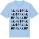 Blue Soul t-shirt med Åkaköp ordlek t-shirt