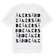 Åkersände ordlek t-shirt