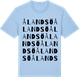 Blue Soul t-shirt med Ålandsö ordlek t-shirt