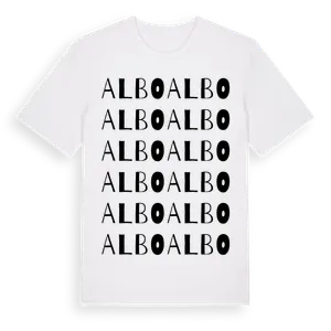 Albo ordlek t-shirt – ekologisk bomull t-shirt från Pinshirt