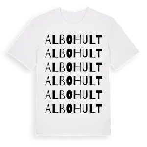 Albohult ordlek t-shirt – ekologisk bomull t-shirt från Pinshirt