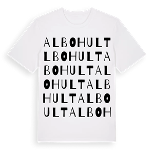 Albohult ordlek t-shirt – ekologisk bomull t-shirt från Pinshirt