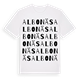 Albonäs ordlek t-shirt