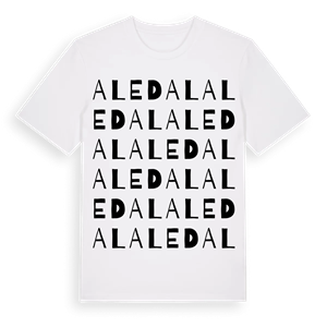 Aledal ordlek t-shirt – ekologisk bomull t-shirt från Pinshirt