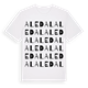 Aledal ordlek t-shirt