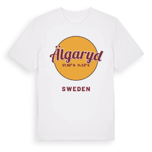 Älgaryd cirkel t-shirt – ekologisk bomull t-shirt från Pinshirt