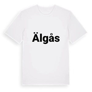 Älgås fetstil t-shirt – ekologisk bomull t-shirt från Pinshirt