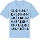 Blue Soul t-shirt med Älghammar ordlek t-shirt