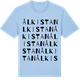 Blue Soul t-shirt med Ålkistan ordlek t-shirt
