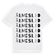 Älmeslid ordlek t-shirt