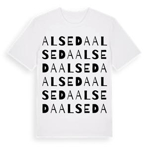 Alseda ordlek t-shirt – ekologisk bomull t-shirt från Pinshirt