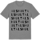 Mid Heather Gray t-shirt med Alshult ordlek t-shirt