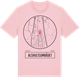Pink Cotton t-shirt med Alshultsområdet t-shirt