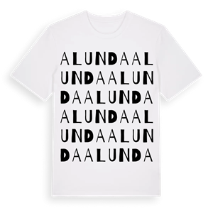 Alunda ordlek t-shirt – ekologisk bomull t-shirt från Pinshirt