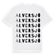 Alversjö ordlek t-shirt