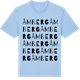 Blue Soul t-shirt med Åmberg ordlek t-shirt