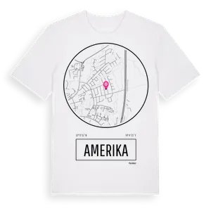 Amerika t-shirt – ekologisk bomull t-shirt från Pinshirt