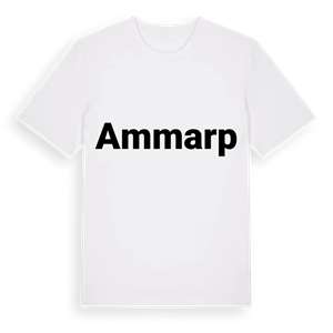 Ammarp fetstil t-shirt – ekologisk bomull t-shirt från Pinshirt